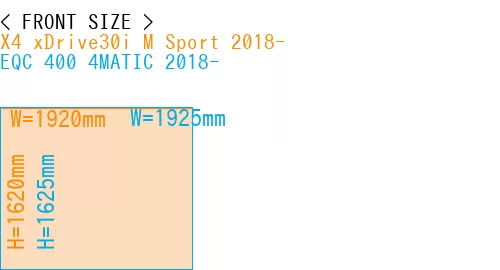 #X4 xDrive30i M Sport 2018- + EQC 400 4MATIC 2018-